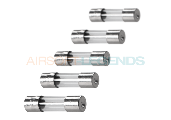 Nimrod Glass Type Fuse 5x20mm 20A 5pcs