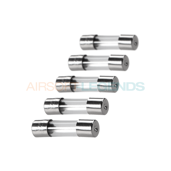 Glass Type Fuse 5x20mm 25A 5pcs