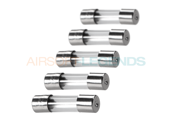 Nimrod Glass Type Fuse 5x20mm 25A 5pcs