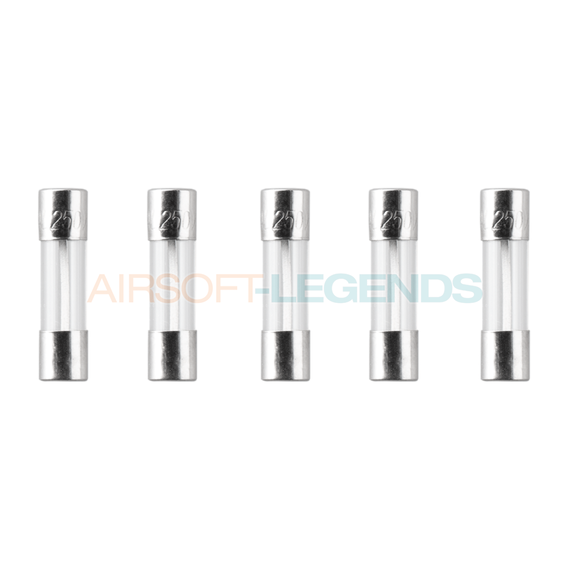 Glass Type Fuse 5x20mm 30A 5pcs