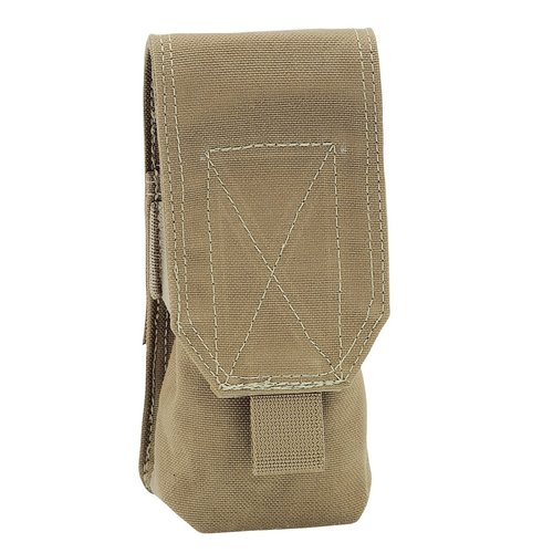 Warrior Assault Systems Single M4 Double Mag Pouch Coyote Warrior Assault Systems Single M4 Double Mag Pouch Coyote