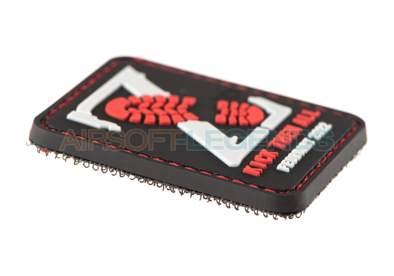 JTG Kick Them All Z Patch Red JTG Kick Them All Z Patch Red