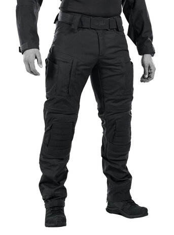 Mil-Tec Tactical Pants US Army style black cargo trousers combat uniform  ripstop | eBay
