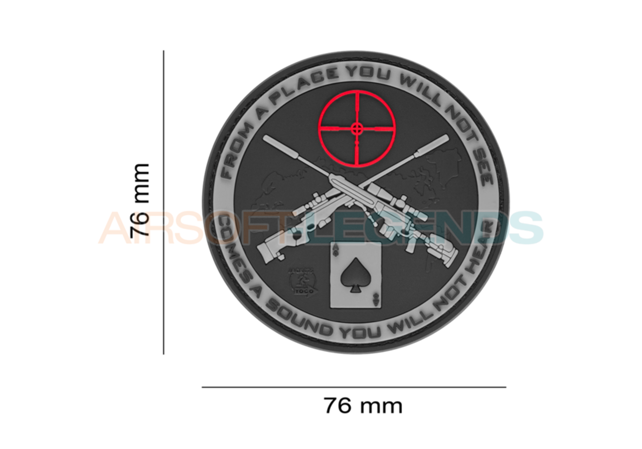 JTG Sniper Rubber Patch SWAT