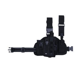 101Inc. Leg Holster Right Handed Black