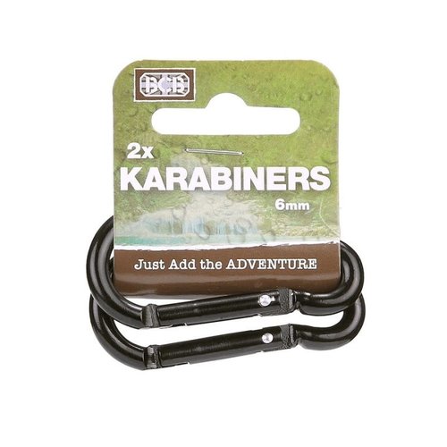 BCB 6mm Carabiner (2pcs) BCB 6mm Carabiner (2pcs)