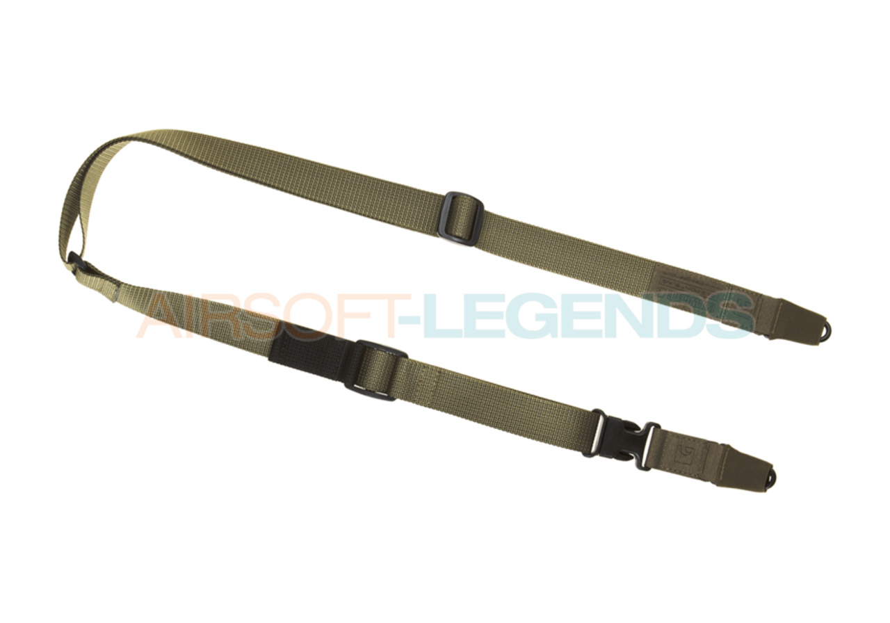 Clawgear QA Two Point Sling Snap Hook RAL7013 Clawgear QA Two Point Sling Snap Hook RAL7013