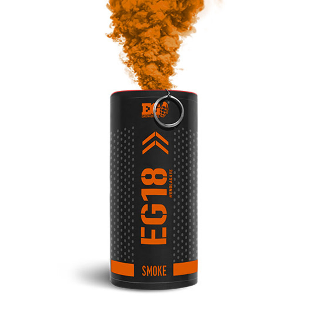 Enola Gaye EG18 Smoke Grenade Orange Enola Gaye EG18 Smoke Grenade Orange