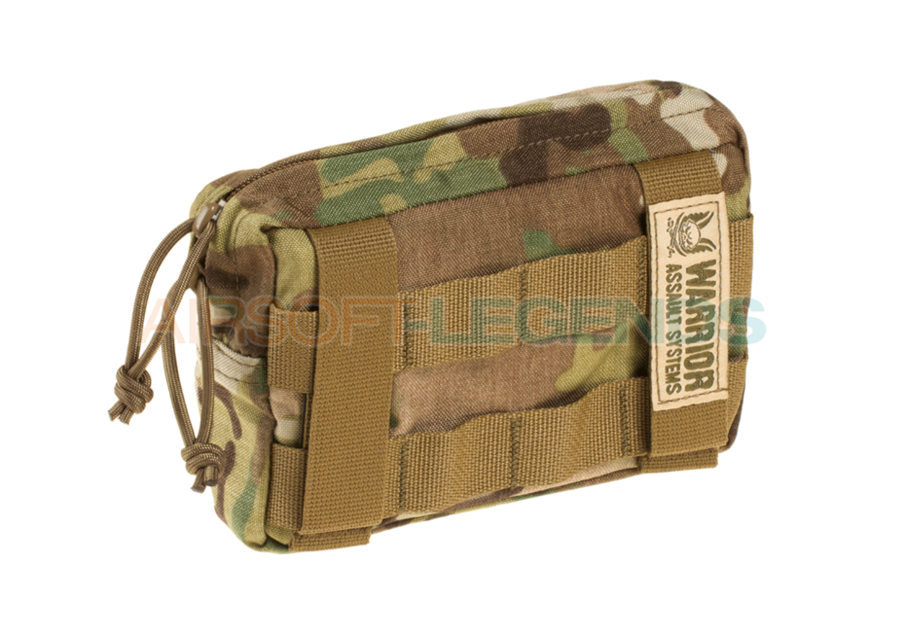 Warrior Assault Systems Small Horizontal MOLLE Pouch Zipped Multicam