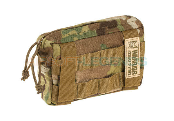 Warrior Assault Systems Small Horizontal MOLLE Pouch Zipped Multicam