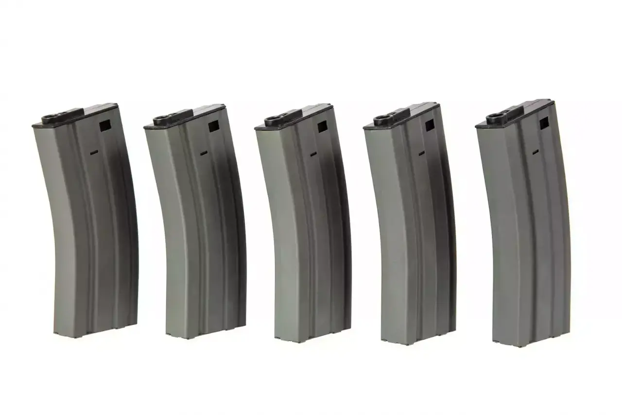 Specna Arms M4/M16 Mid-Cap Magazine 120rds 5-Pack Tan Specna Arms M4/M16 Mid-Cap Magazine 120rds 5-Pack Tan
