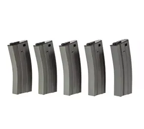 Specna Arms M4/M16 Mid-Cap Magazine 120rds 5-Pack Tan