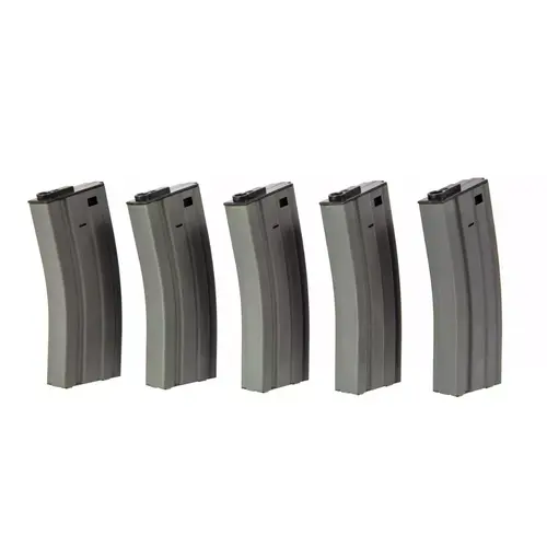 Specna Arms M4/M16 Mid-Cap Magazine 120rds 5-Pack Tan Specna Arms M4/M16 Mid-Cap Magazine 120rds 5-Pack Tan