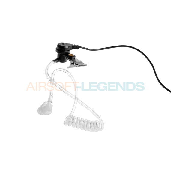 FBI Style Acoustic Headset Motorola 1-Pin Connector