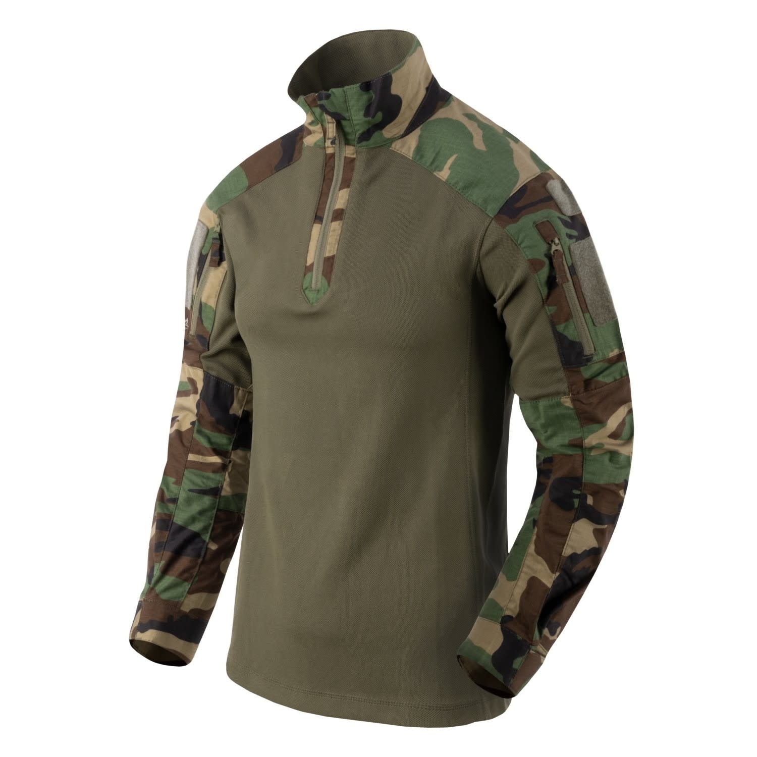 Shirt, Combat Tru-Spec ② MEDIUM WOODLAND SHIRT COMBAT 米軍　実物　FR Woodland Surplus Venture - Digital 個人装備