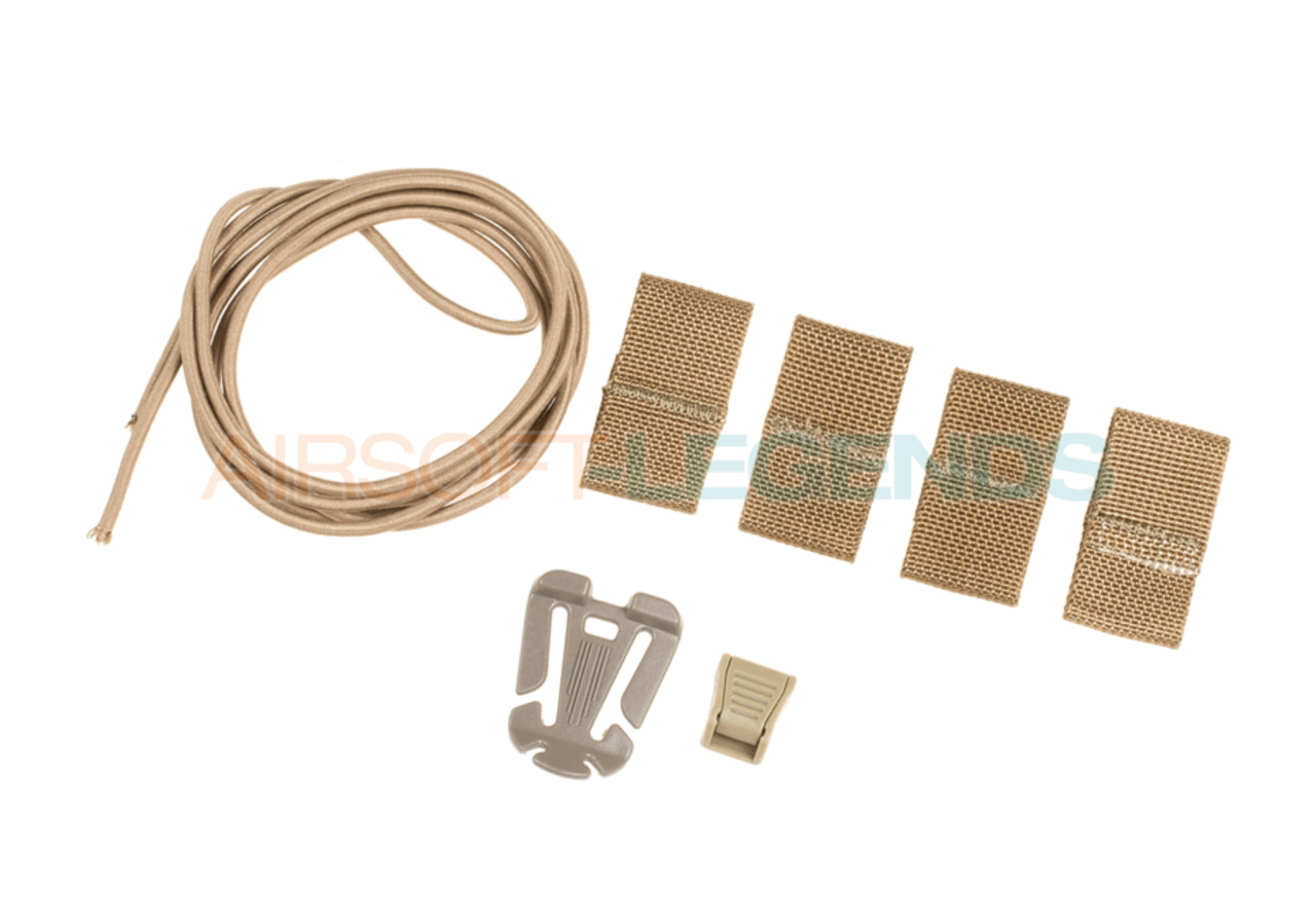 FMA Helmet Modification Kit Dark Earth