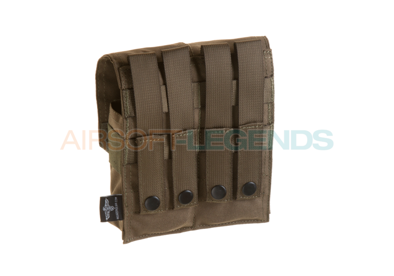 Invader Gear 5.56 2x Double Mag Pouch Ranger Green