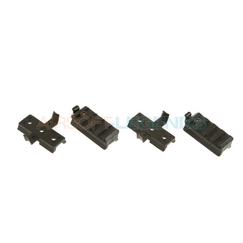 Emerson FAST Mount Rail Set Black Emerson FAST Mount Rail Set Black