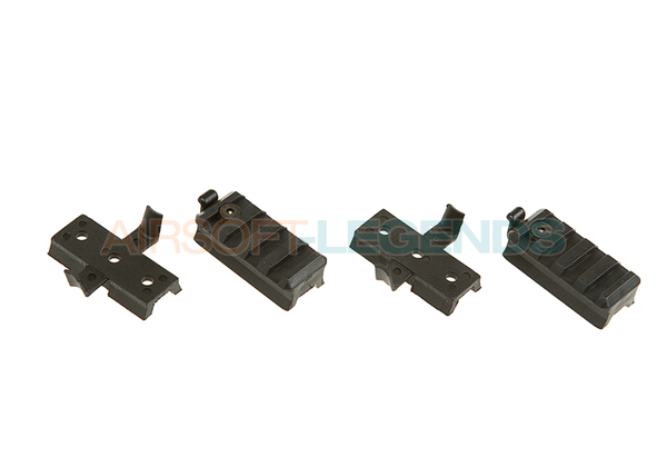 Emerson FAST Mount Rail Set Black