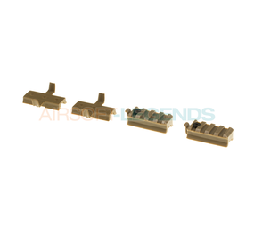 Emerson FAST Mount Rail Set Tan Emerson FAST Mount Rail Set Tan