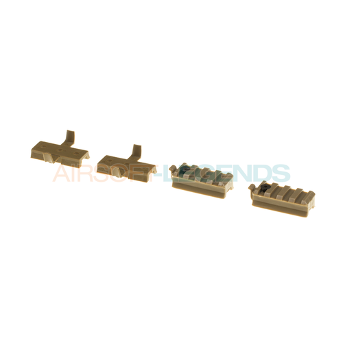 Emerson FAST Mount Rail Set Tan Emerson FAST Mount Rail Set Tan