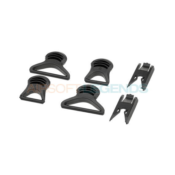FAST Goggle Swivel Clips Black