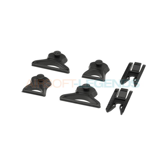 FAST Goggle Swivel Clips Black