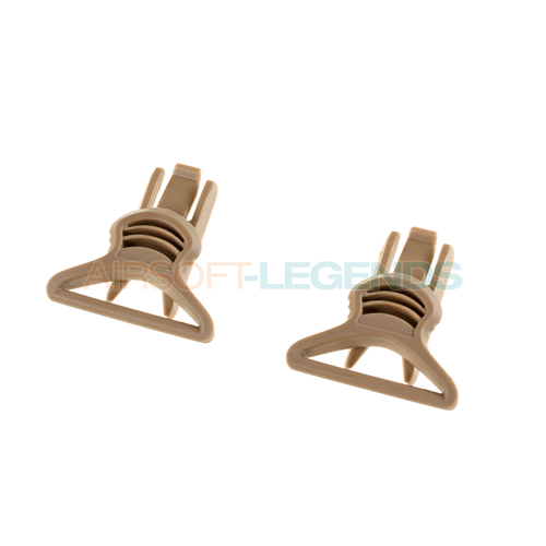 FMA Goggle Swivel Clips 36mm Dark Earth FMA Goggle Swivel Clips 36mm Dark Earth