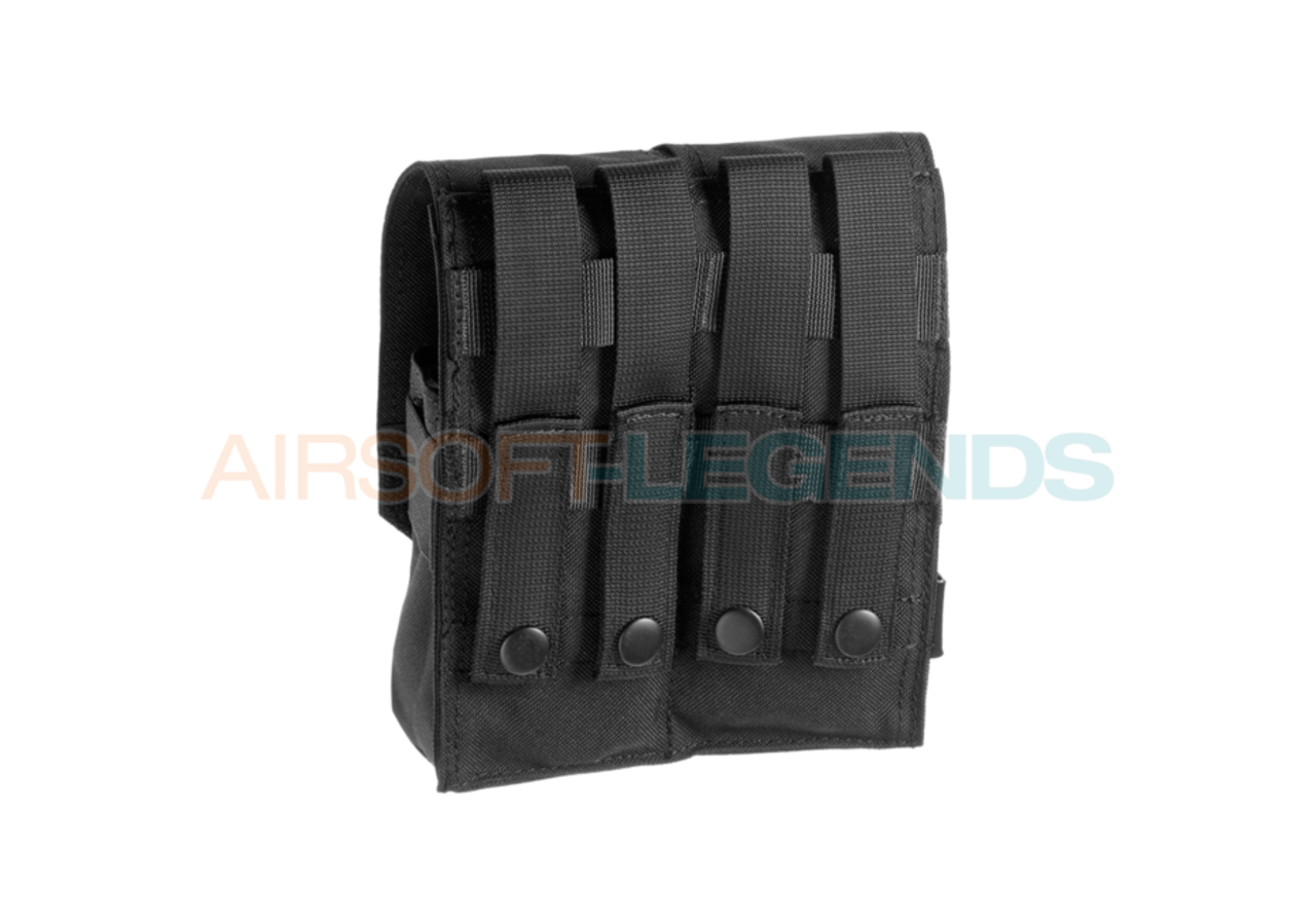 Invader Gear 5.56 2x Double Mag Pouch Black
