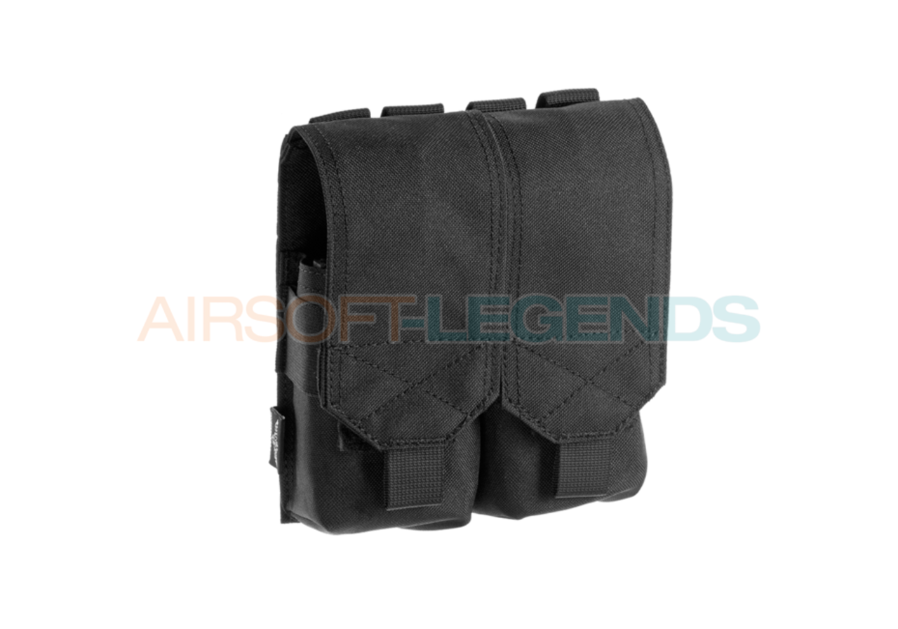 Invader Gear 5.56 2x Double Mag Pouch Black
