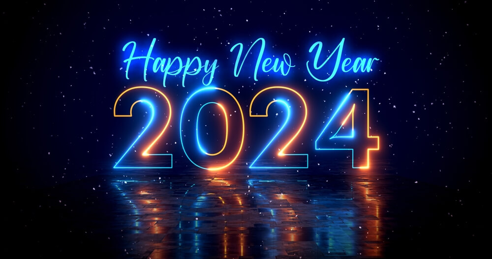 Gelukkig Nieuwjaar en een gezond 2024