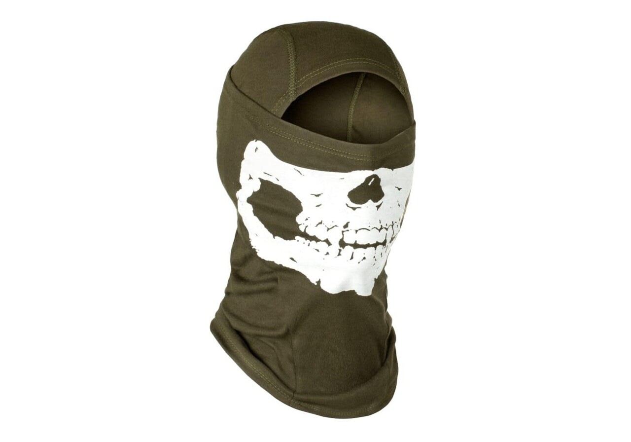 Invader Gear MPS Death Head Balaclava OD Green