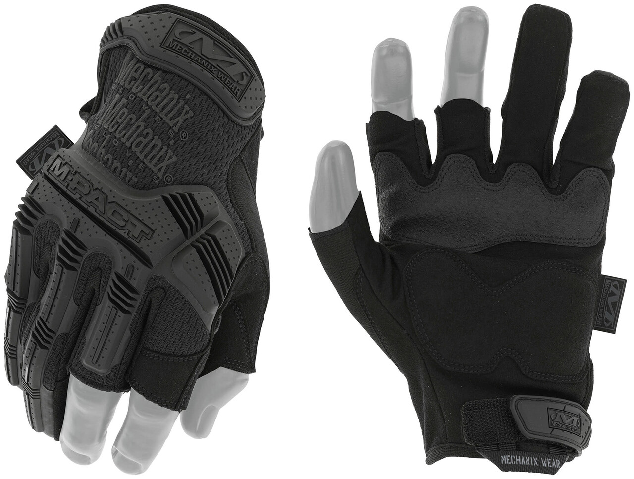 Mechanix Wear M-PACT Trigger Finger Gloves Black