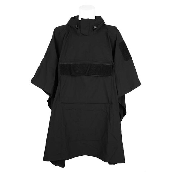 Softshell Poncho Black