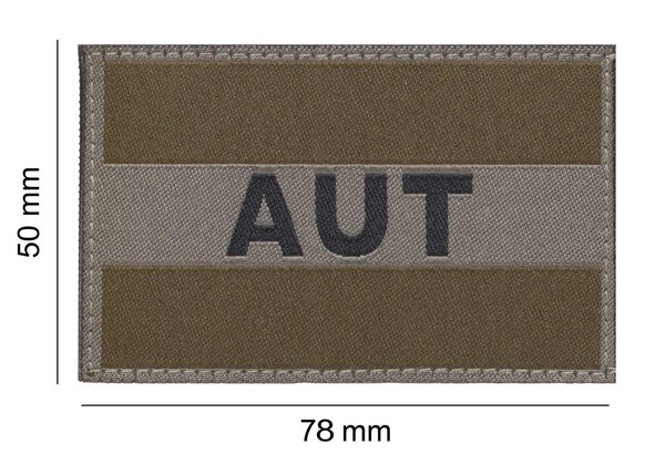Clawgear Austria Flag Patch RAL7013 Clawgear Austria Flag Patch RAL7013