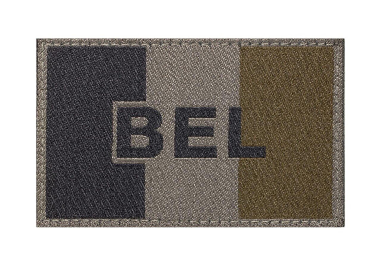 Clawgear Belgium Flag Patch RAL7013