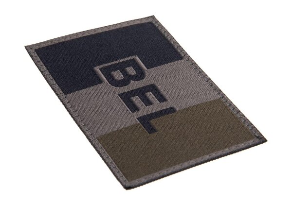 Clawgear Belgium Flag Patch RAL7013 Clawgear Belgium Flag Patch RAL7013