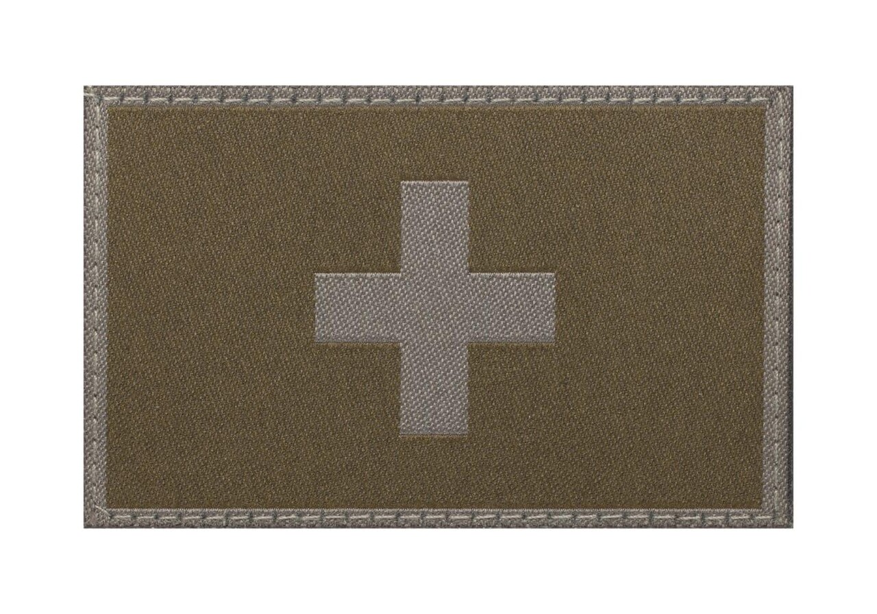 Clawgear Switzerland Flag Patch RAL7013