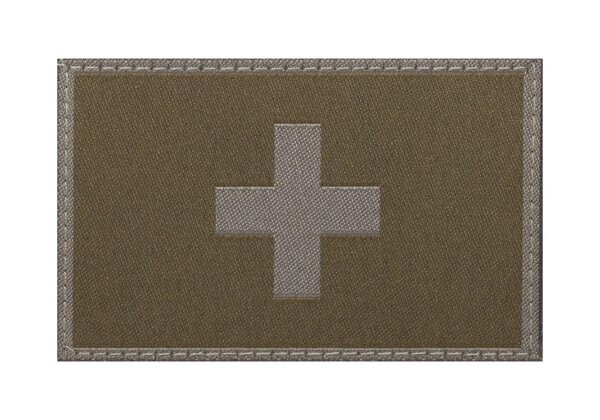Clawgear Switzerland Flag Patch RAL7013