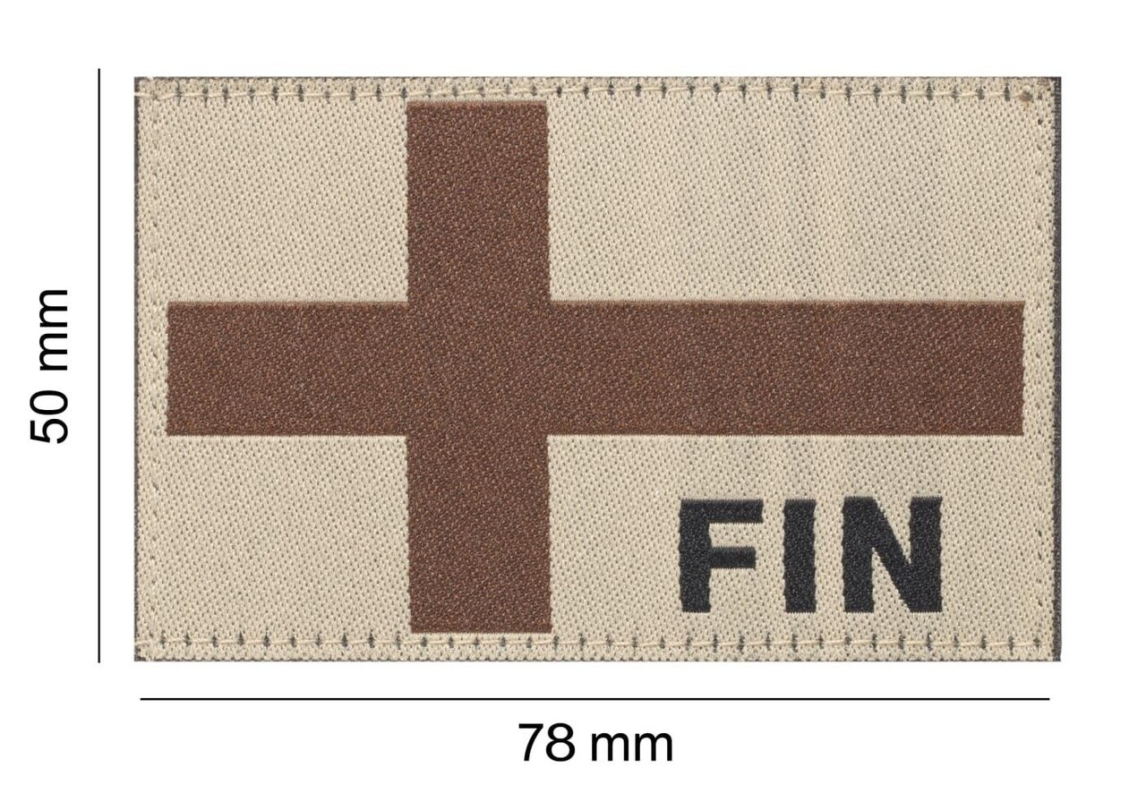 Clawgear Finland Flag Patch Desert Clawgear Finland Flag Patch Desert