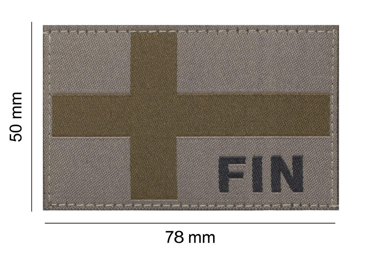 Clawgear Finland Flag Patch RAL7013 Clawgear Finland Flag Patch RAL7013