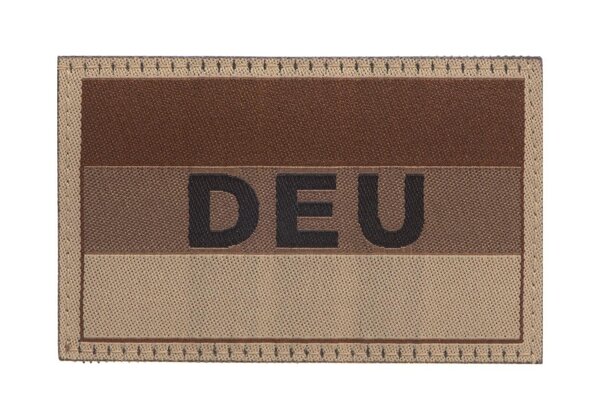 Clawgear Germany Flag Patch Desert