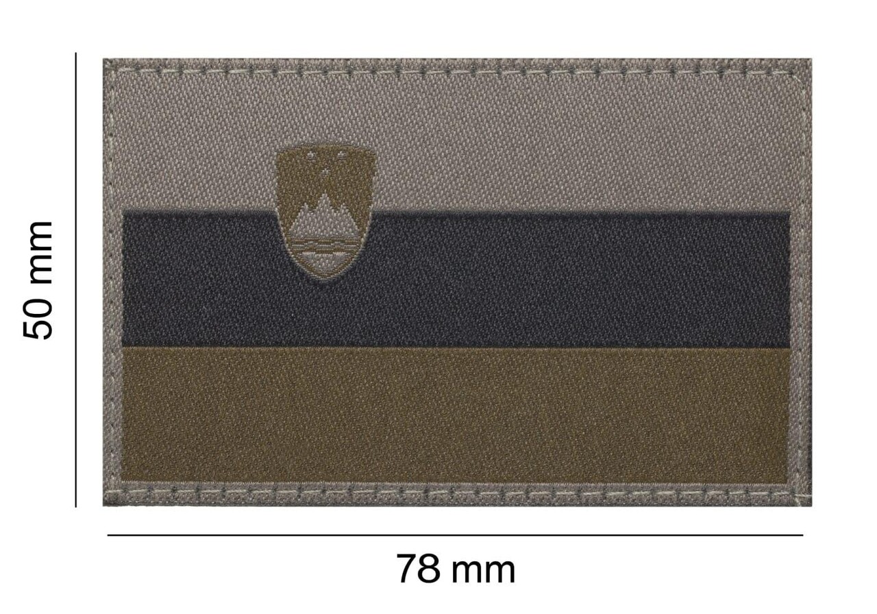 Clawgear Slovenia Flag Patch RAL7013