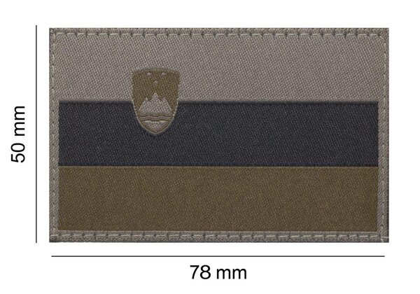 Clawgear Slovenia Flag Patch RAL7013