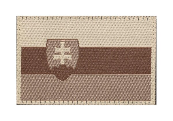 Clawgear Slovakia Flag Patch Desert