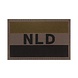 Clawgear NLD Flag Patch RAL7013 Clawgear NLD Flag Patch RAL7013