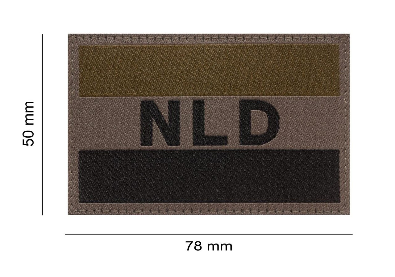 Clawgear NLD Flag Patch RAL7013 Clawgear NLD Flag Patch RAL7013