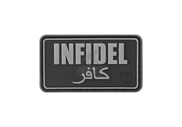 JTG Infidel Rubber Patch Black