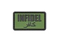 Infidel Rubber Patch OD Green Infidel Rubber Patch OD Green