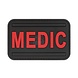JTG Medic Rubber Patch Black JTG Medic Rubber Patch Black